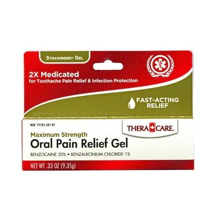 Theracare Thera - Care Maximum Strength Oral Pain Relief Gel 19-219
